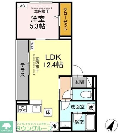 ドムスクレスト南林間の物件内観写真